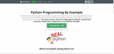 python编程简单案例