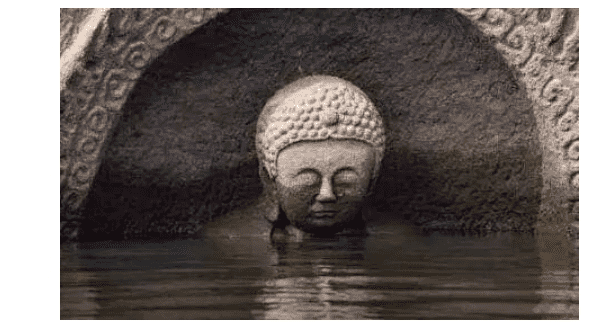 江西抚州：水库水位急剧下降，佛头遗骸浮出水面，考古专家发现了秘密